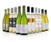 Laithwaites Sauvignon Blanc Mix White Wine Selection- Case of 12 Mixed Bottles (75cl) - Australian, South African, Chilean, French & New Zealand - Les Belons, The Black Stump Sauvignon & more