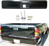 WFLNHB Steel Rear Bumper Roll Pan Replacement for Silverado Sierra 1999-2007