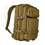 Mil-Tec Military Army Patrol MOLLE Assault Pack Tactical Combat Rucksack Backpack Bag 36L Coyote Tan