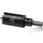 1 1/8 inch Hole Saw Drill Bit for Metal and Wood, M42 Bi-Metal Hole Cutter with 1.5” Cutting Depth for Plywood, Fiberglass, Acrylic, Drywall and Sheet Steel