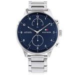 Tommy Hilfiger Analogue Multifunction Quartz Watch for men with Silver Stainless Steel bracelet - 1791575