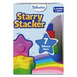 Skillmatics Silicone Stacking Toys - Starry Stacker, Montessori Toys & Games, Activity & Learning Toy for Infants, Toddlers, Kids, Gifts for Ages 6 Months to 3 Years