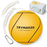 Trymaker Tetherball, Tether Balls and Rope Set for Kids,Replacement Tetherball for Adults Backyard Outdoors