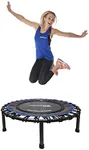 Rebound Fitness Maximus Pro Bungee Trampoline, 40 inch, Blue/Black, Health & Fitness Training, Up to 150kg, Lifetime Workout Membership Online