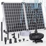 POPOSOAP 55W Solar Fountain Pump fo