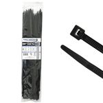 Kable Kontrol Heavy Duty Cable Zip Ties 100 Pcs 24 Inch Black, 175 Lbs Tensile Strength, Self-Locking UV Resistant Plastic Nylon Wire Ties, for Indoor or Outdoor Use