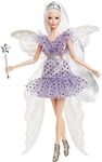 Barbie Signature Tooth Fairy Doll, Collectible Doll with Fairy Wings, Wand & Coin Bag, Gift for 6 Year Olds & Up, HBY16