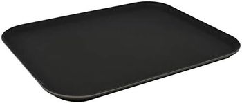 Argon Tableware Plastic Serving Tray - Pack of 1-35 x 45cm - Non-Slip Platter Serveware Rectangle Tray for Restaurants, Wedding Catering, Food, Drinks, Snacks, Painting, DIY