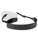 MegaGear MG1514 Sierra Series Genuine Leather Shoulder Neck Strap - Black