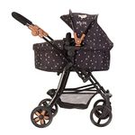 Daisy Chain Connect 5 in 1 Dolls Pram – Adjustable Handles from 48-85cms. For children of 4,5,6,7 and 8 years. (Limited Edition Twilight)