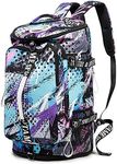 Gym Duffle Bag Backpack with Shoe C