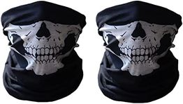 Stretchable Tubular Skull Bandana Motorcycle Biker Snowboards Helmet Neck Face Mask Paintball Ski Sport Headband