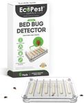 Bed Bug Detector – 6 Pack | Early Detection Bed Bug Trap, Monitor, and Detector for Home and Travel | Indoor Pest Control Traps for Bed Bugs