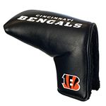 Team Golf NFL Cincinnati Bengals Tour Blade Putter Cover - Printed Team Golf NFL Tour Blade Putter Cover, Fits Most Blade Putters, Scotty Cameron, Taylormade, Odyssey, Titleist, Ping, Callaway