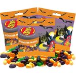 Jelly Belly Monster Mash Jelly Beans Bundle (Pack of 3) - Halloween Candy Assortment, Gourmet Jelly Beans Variety Pack, Trick or Treat Snacks, Party Favors and Gifts, Spooky Themed Candy Mix, Gluten-Free and Peanut-Free, Perfect for Halloween Parties, Candy Bowls and Gift Bags