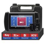 XTOOL InPlus IK618 Car Diagnostic Tool with KC100 (Valued ￡299), Active Test, ECU Coding, 31+ Resets, All System Diagnoses, 2-Year Free Update, Upgrad of X100 Pad Plus