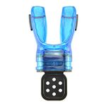 QOTSTEOS Scuba Diving Mouthpiece, Denpetec Scuba Diving Mouthpiece, Practical Gear Silicone Bite Moldable Scuba Diving Dive Mouthpiece Regulator with Tie Wrap for Adults(Blue)
