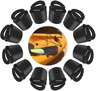 AMURS 12 Pieces Kayak Scupper Plug Kit Scupper Plugs Drain Holes Stopper with Silicone Handle Universal Kayak Plugs for sit on top of Kayak Canoe Boat