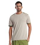 FREECULTR Men's Bamboo Camouflage T-Shirt, Anti Microbial, Anti Odor, Breath tech Super Soft & Comfort Fit Military Print - Size XL Pack of 1-Sand