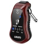 LEKATO Mini Guitar Amplifier Rechargeable Pocket Amp with Bluetooth, Multi Effects Clean Chorus Overdrive Distortion and Wah