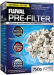 Fluval Pre-Filter Media, Mechanical Filter Media for Aquariums, Ceramic Rings, 26.45 oz., A1470