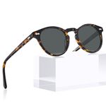 CARFIA Polarised Womens Sunglasses Vintage UV400 Protection Acetate Frame