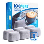 ICEPURE Coffee Machine Water Filter Replacement for Breville BWF100 BWF100NA BES980XL BES920XL BES900XL BES860XL BES870XL Barista Espresso, BES840XL BKC600XL BKC700XL Activated Carbon Filter 6PACK