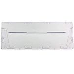 Spares2go Plastic Drawer Flap Front Handle for Indesit CA55 CAA55 Series Fridge Freezer