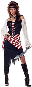 Forum Novelties Women's Adult Pirate Maiden Costume, Multi Colored, Standard