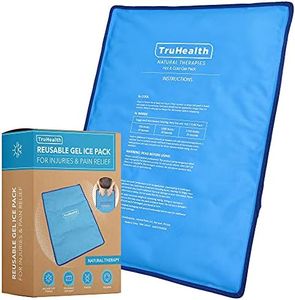 Truhealth Extra Large Ice Pack for Injury - Hot & Cold Gel Ice Pack - Reusable Ice Packs Pads & Therapy Compress