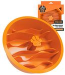 Mighty Paw Slow Feeder Dog Bowl - Large and Small Breed Suitable - Puppy Food Bowl - Enhances Eating Experience - Dog Food and Water Bowl - Puzzle Feeder Large Dog - BOL Chien Ralentisseur