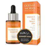 Vitamin C Serum for Face with Hyaluronic Acid & Niacinamide – Vitamin C Face Serum for Women – Face Serum for Men – Anti aging Serum for Face – Skin Brightening Serum – Dark Spot Correcting Glow Serum