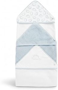 Mothercare Unisex 100% Cotton Dry Hoodedbaby Towel