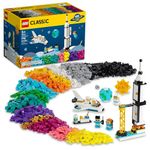 LEGO Classic Space Mission 11022 Building Set; Includes 10 Space Toy Mini Builds in 1 Playset for Ages 5+ (1,700 Pieces)