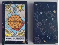 Tarot Cards Deck Includes 78 Cards With All Meanings,Dates,Seasons,& Elements Written For An Easy Learning