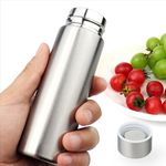 Dxobay Cute Small Water Bottle, 4.4 Fl. Oz, Mini Slim Flask for Women, Kids & Girls, Portable Skinny Purse Water Bottle, Vacuum Insulated Reusable Leak Proof Stainless Steel Hydroflask Thermos