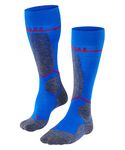 FALKE Men's SK4 Energizing Light M KH Wool With Compression 1 Pair Skiing Socks, Blue (Olympic 6940), 9.5-10.5