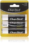 ChapStick Classic Skin Protectant/Sunscreen, SPF 4, Original, Value Pack, 3 ct.