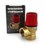 Wärmer System Boiler Safety Pressure Relief Valve 1/2" FxF BSP 3 BAR