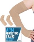 Doctor's Select Arm Protectors for Thin Skin and Bruising for Women and Men - 2 Pairs UPF 50 Sun Protection and Cooling