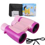 Toys for 3-7 Year Old Boys Girls, 3x30 Binoculars for Kids Toddlers, Educational STEM and Outdoor Toys for Ages 3-4-5-6-7, Kids Binoculars for Bird Watching, Outdoor Games, Exploration