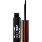 Maybelline New York Eyebrow Tint, With Tip Brush Applicator, Peel Off Formula, Tattoo Brow Longlasting Tint, Waterproof & Smudge Proof, Dark Brown, 4.9 ml