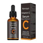 Kenayo Vitamin C Serum for Face with Hyaluronic Acid & Vitamin E, Deep Hydration Facial Serum for Smooth, Moisturized Skin, Skincare for Women & Men (30 ml, Pack of 1)