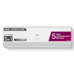 Godrej 2 Ton 3 Star AC | New star rated | Inverter Split AC | 5-Year Comprehensive Warranty | AI Powered | 5-in-1 Convertible | I-Sense Technology | Self-clean (AC 2T EC HIC 24J3TS WA, White)