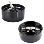 Cross and Flat Shaver Blades Replacement Part For Mb1001 Magic Bullet Blender Food Processor