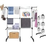 9SHOME 4 Tier Clothes Drying Rack w