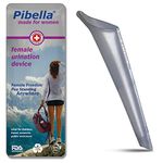 PIBELLA Travel Female Urination Device + Portable Urinals for Women, Camping Hiking, Outdoor Activities & More (Reusable), Pearl