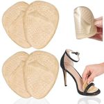 HOME CUBE Ball of Foot Cushions Metatarsal Pads (2 Pairs) For Women, Non-Slip High Heel Cushion Inserts Soft Gel Insole Pads For Mortons Neuroma & Metatarsal Foot Pain Relief Reusable Foot Pads