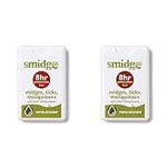 Smidge Unisex Pocket Insect Repellent, 18 ml, White (Pack of 2)