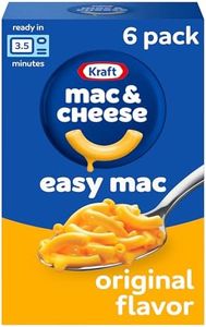 Kraft Easy Mac Original Macaroni & Cheese Microwavable Dinner (6 ct Packets)